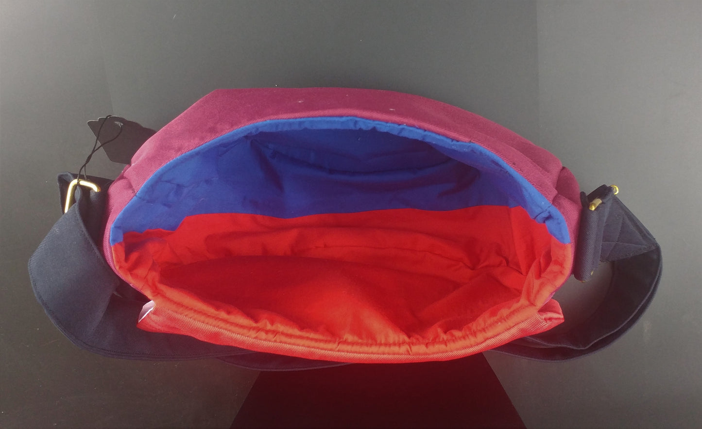 Garnet Half-Circle Purse