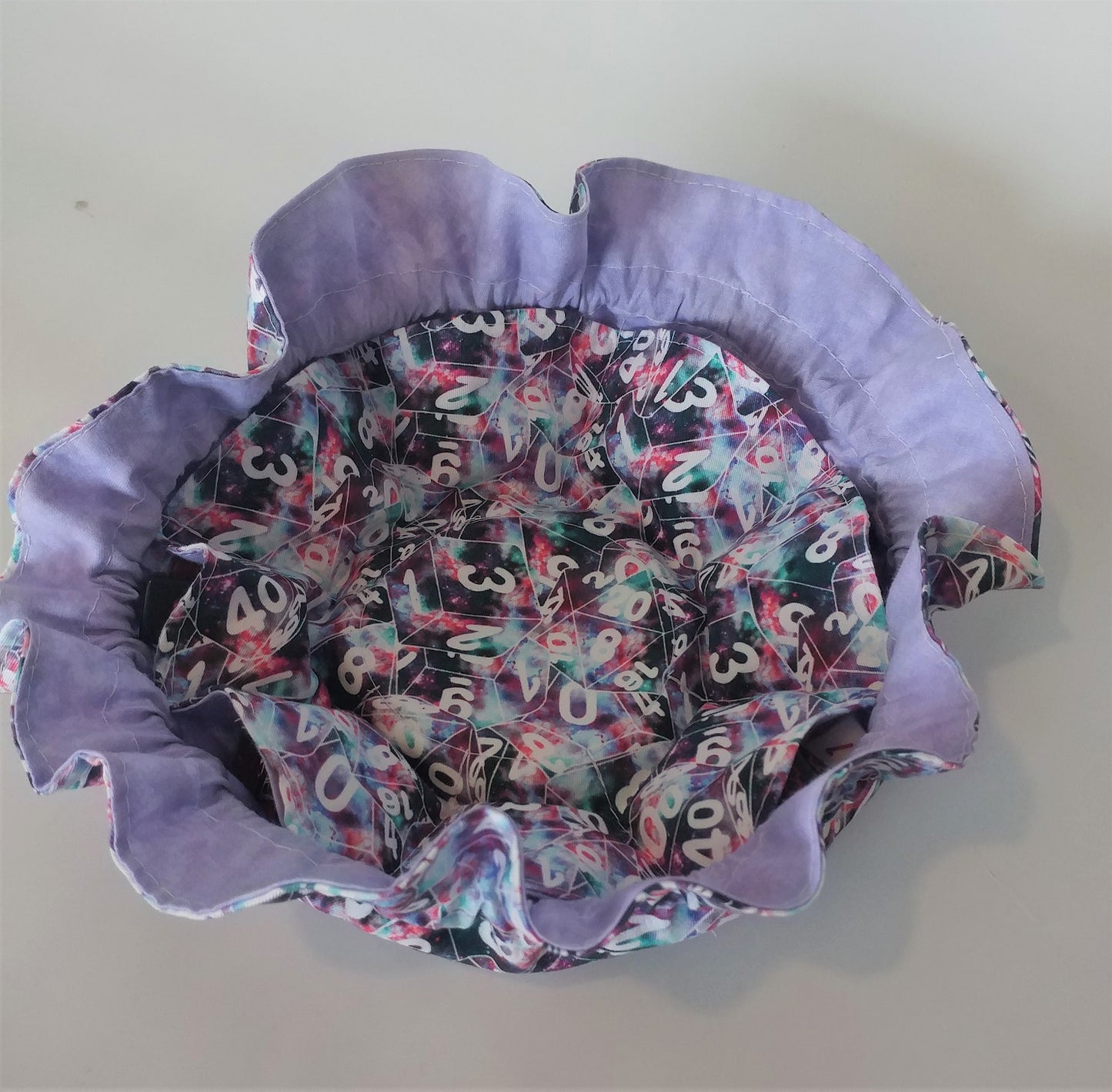 Lay Flat Compartment Dice Bag