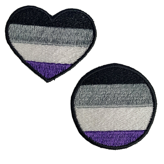 Asexual Pride Patches