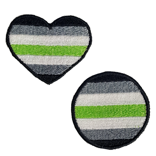 Agender Pride Patches