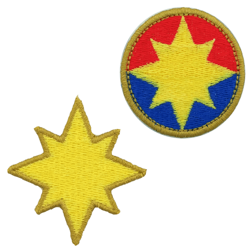 Captain Marvel Patches
