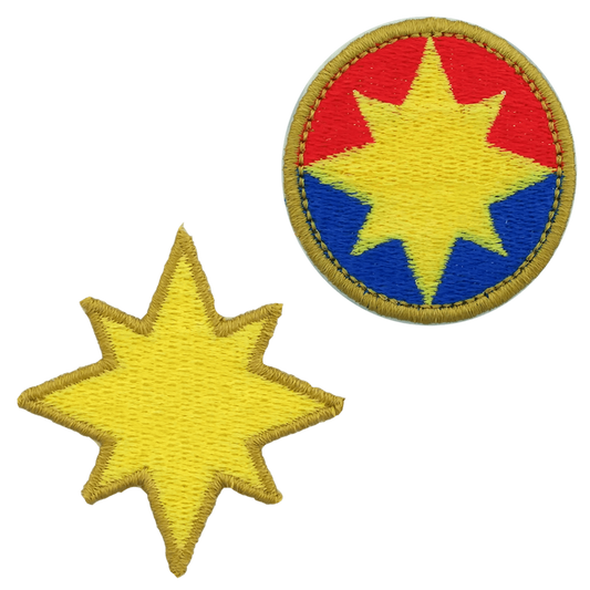 Captain Marvel Patches