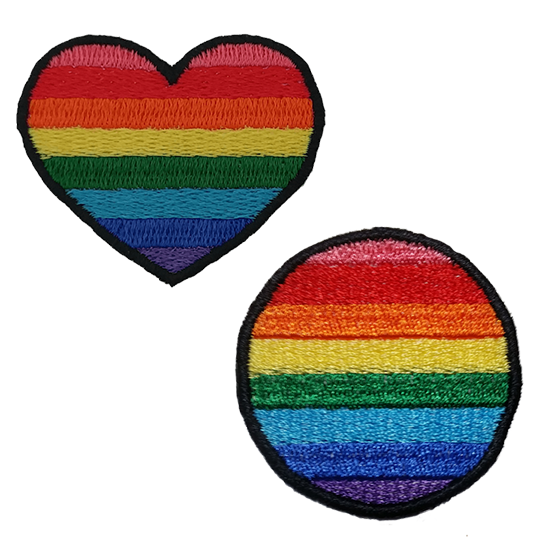 Rainbow Pride Patches