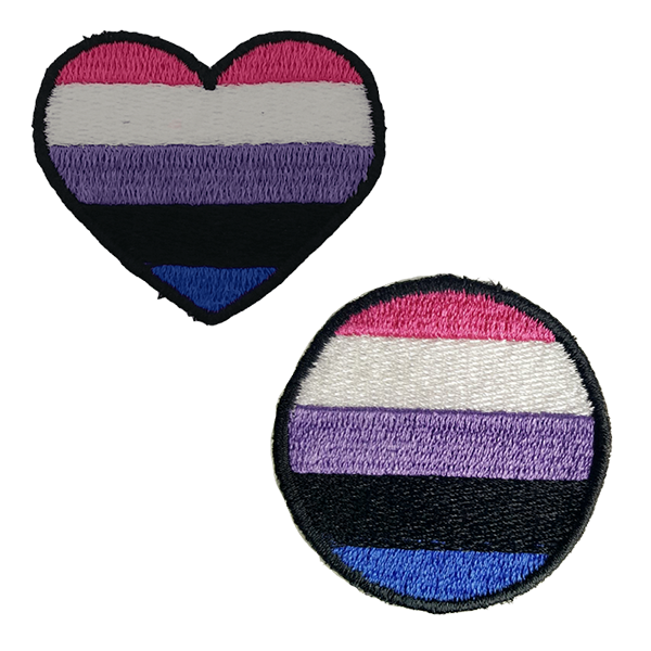 Gender Fluid Pride Patches