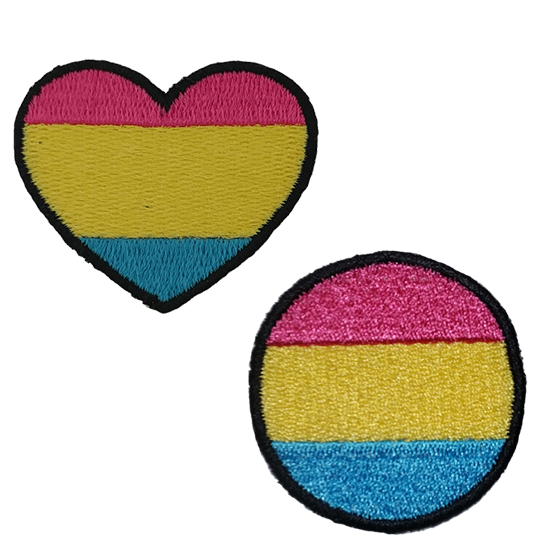 Pansexual Pride Patches