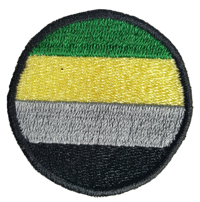 Aromantic Pride Patches