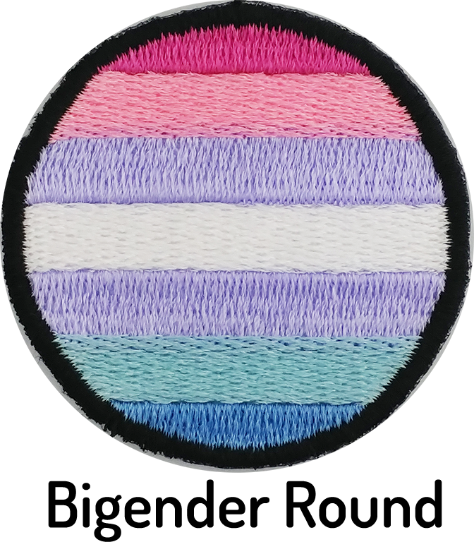 Bigender Pride Patches