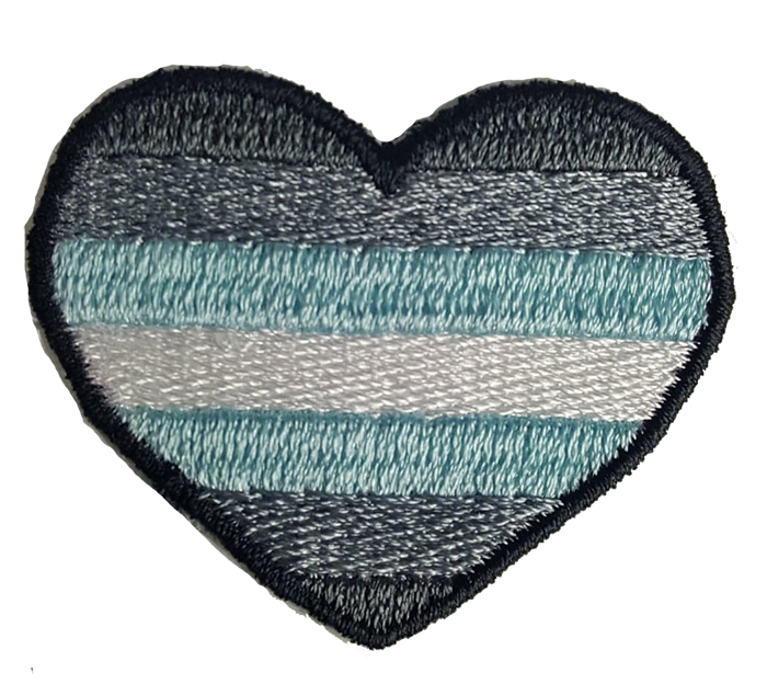 Demiboy Pride Patches