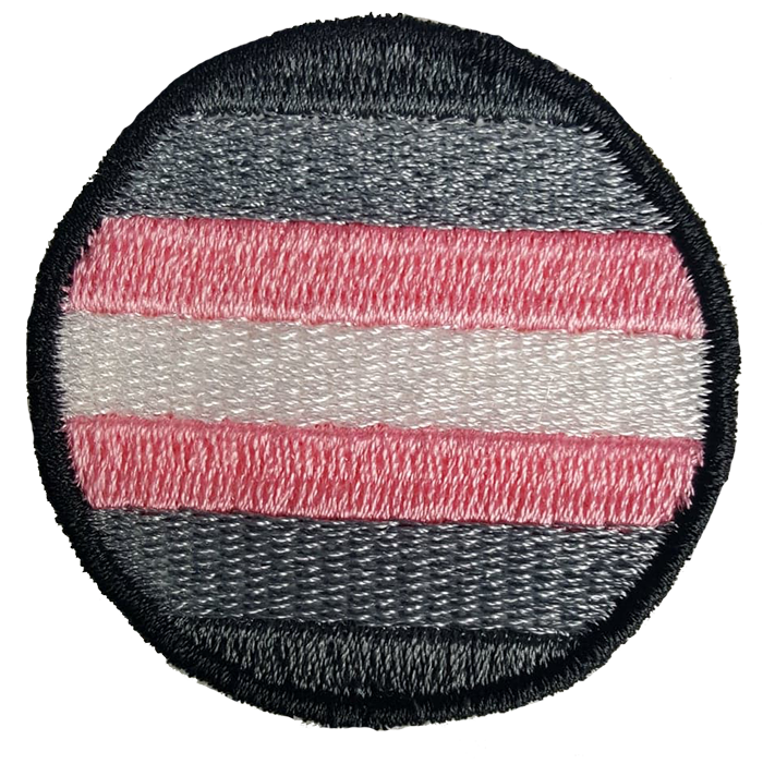 Demigirl Pride Patches