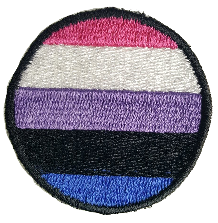 Gender Fluid Pride Patches
