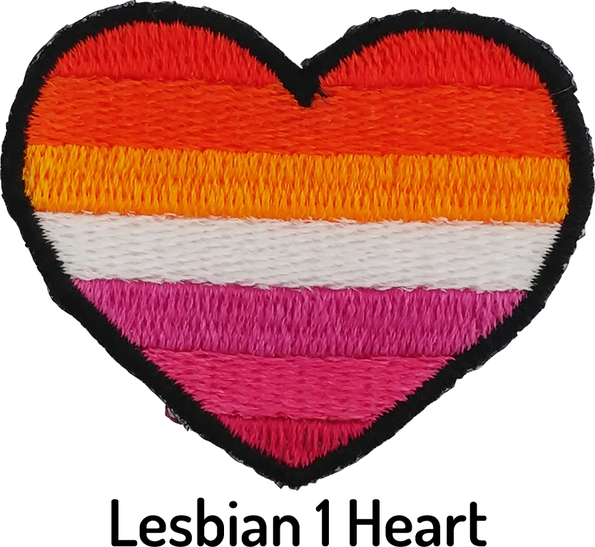 Lesbian Pride Patches