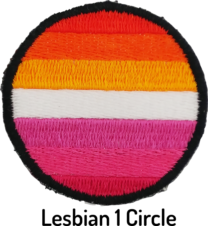 Lesbian Pride Patches