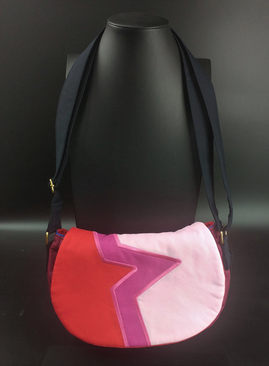 Garnet Half-Circle Purse