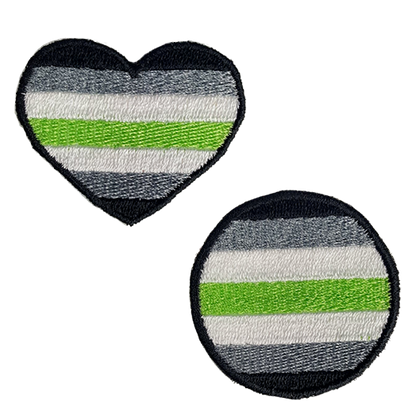 Agender Pride Patches