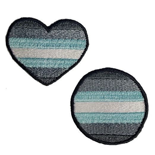 Demiboy Pride Patches