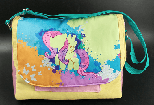 Fluttershy Laptop Messenger Bag