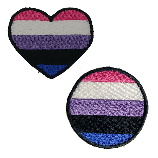 Gender Fluid Pride Patches