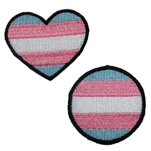 Trans Pride Patches