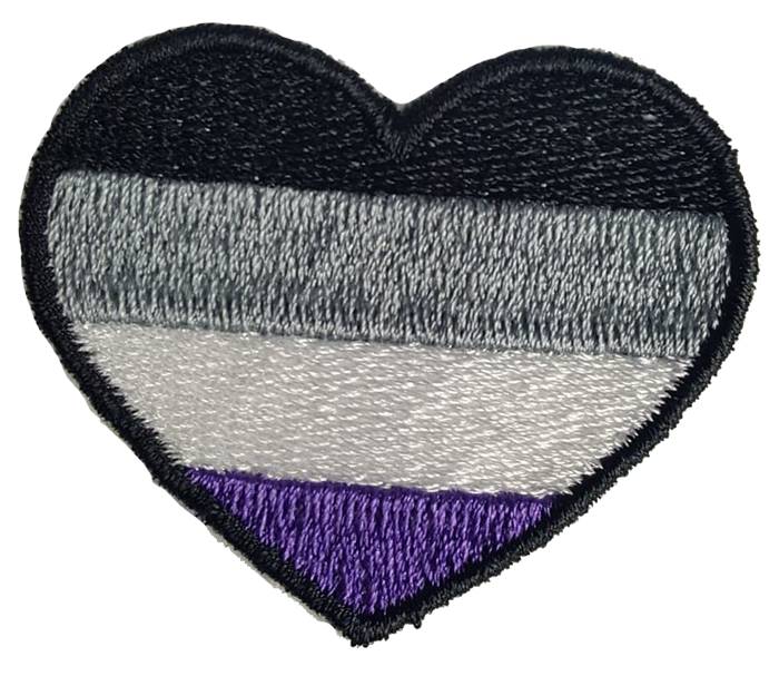 Asexual Pride Patches