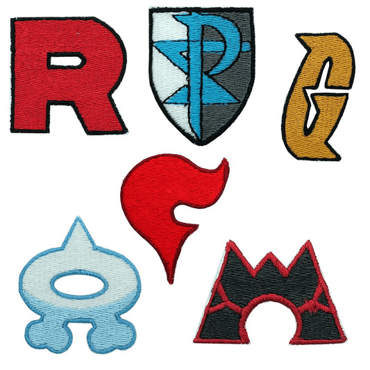 Pokemon Villain Patches